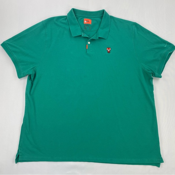 Nike Tiger Woods Polo Shirt Men’s XL * Green The Nike Polo Tiger Embroidered - Picture 1 of 9